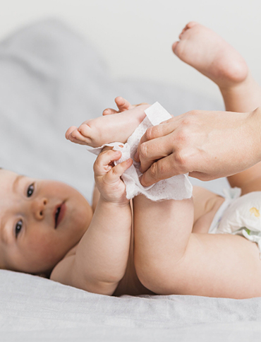 Våtservetter för baby